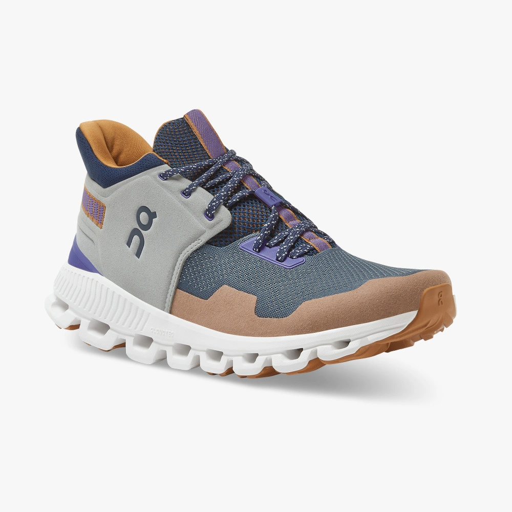 Cloud Hi Edge: Swiss Sand & Brown Runners—Where Adventure Meets Style. Limited Sale!